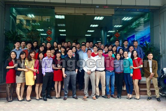 Ngoc Diep group met together in the beginning of spring 2015