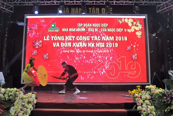 Lễ tổng kết năm 2018 và đón xuân Kỷ Hợi 2019 với 3 nhà máy Ngọc Diệp