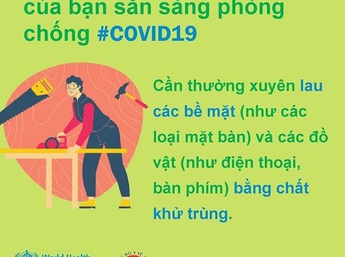 WHO khuyến cáo cách phòng chống Covid-19 tại nơi làm việc