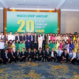 The celebration of 20 years of establishment of Ngoc Diep Group