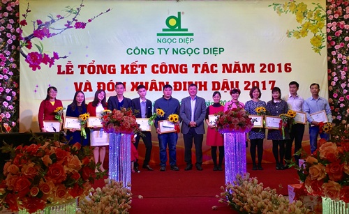 Year end party 2016 and welcome 2017 of Ngoc Diep Company