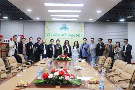 Tập đoàn Ngọc Diệp tưng bừng tổ chức Lễ Tổng kết cuối năm 2021