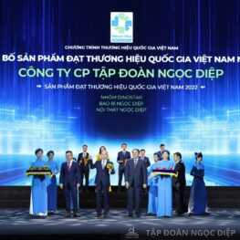 Tập đoàn Ngọc Diệp nhận danh hiệu Thương hiệu Quốc gia Việt Nam 2022