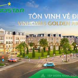 Nhôm Dinostar tôn vinh vẻ đẹp Vinhomes Golden Avenue