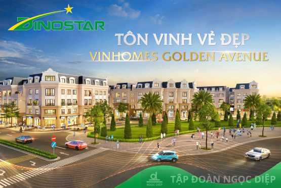 Dinostar Aluminum honors the beauty of Vinhomes Golden Avenue