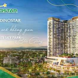 Nhôm Dinostar đưa thiên nhiên gõ cửa Vinhomes Sky Park Bắc Giang