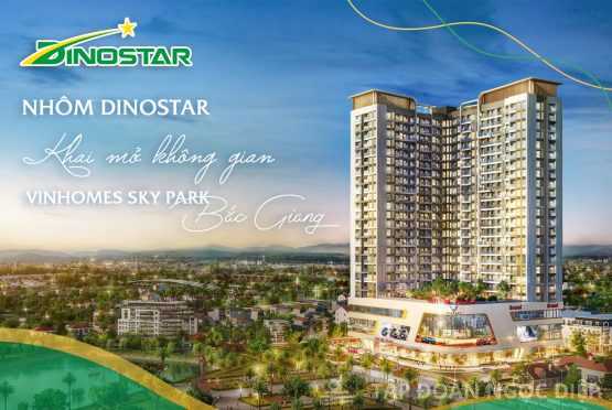 Dinostar aluminum brings nature to the door of Vinhomes Sky Park Bac Giang