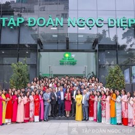 Ngoc Diep Group celebrated the Lunar New Year 2024 with a grand opening at its headquarters at 35 Hai Ba Trung Street.