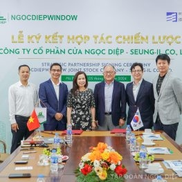 Strategic Partnership Signing Ceremony between NGOCDIEPWINDOW and SEUNG-IL Co., Ltd