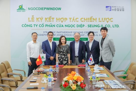 Strategic Partnership Signing Ceremony between NGOCDIEPWINDOW and SEUNG-IL Co., Ltd