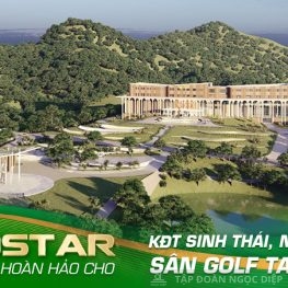 Nhôm Dinostar đem đến sự hoàn hảo cho Khu đô thị sinh thái, nghỉ dưỡng sân golf Tam Nông