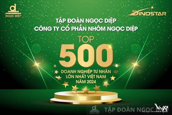 Ngoc Diep Group secures fifth consecutive year in Top 500 largest Vietnamese enterprises