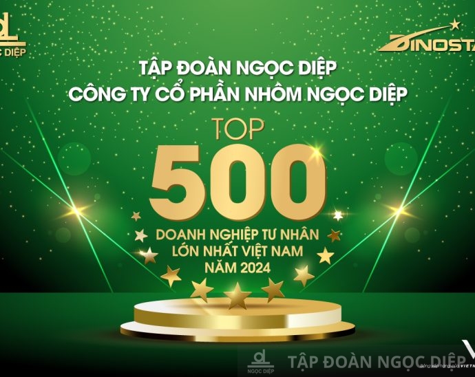 Ngoc Diep Group secures fifth consecutive year in Top 500 largest Vietnamese enterprises