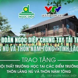 Ngoc Diep Group joins hands with Vietnam Hearts Fund to rebuild Lang Nu Village