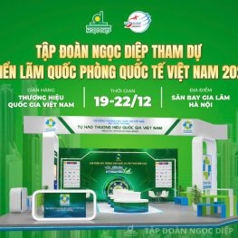 Ngoc Diep Group showcases at the National Brand Pavilion – Vietnam Defence Expo 2024