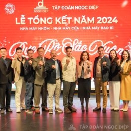 Lễ Tổng kết hoạt động sản xuất kinh doanh năm 2024: Nhà máy Bao bì – Nhà máy Cửa – Nhà máy Nhôm Ngọc Diệp