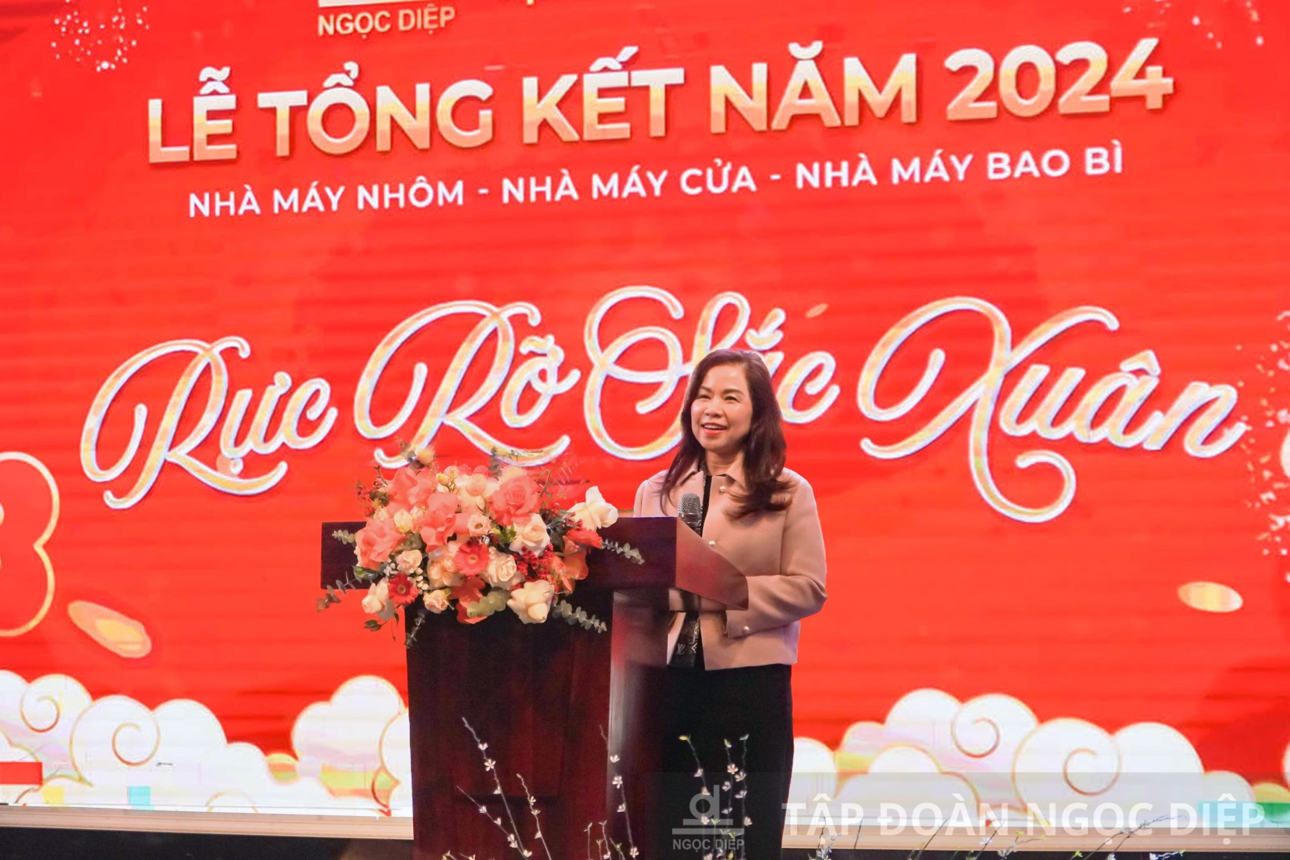 Lễ Tổng kết hoạt động sản xuất kinh doanh năm 2024: Nhà máy Bao bì – Nhà máy Cửa – Nhà máy Nhôm Ngọc Diệp
