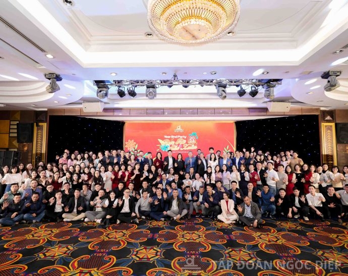 Year-End Party 2024: Ngoc Diep Group Ignites Emotions with the ‘Ruc ro sac xuan’ Gala