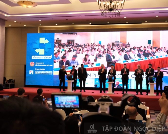 Ngoc Diep Group attends the opening ceremony of Vietnam National Brand Week 2025