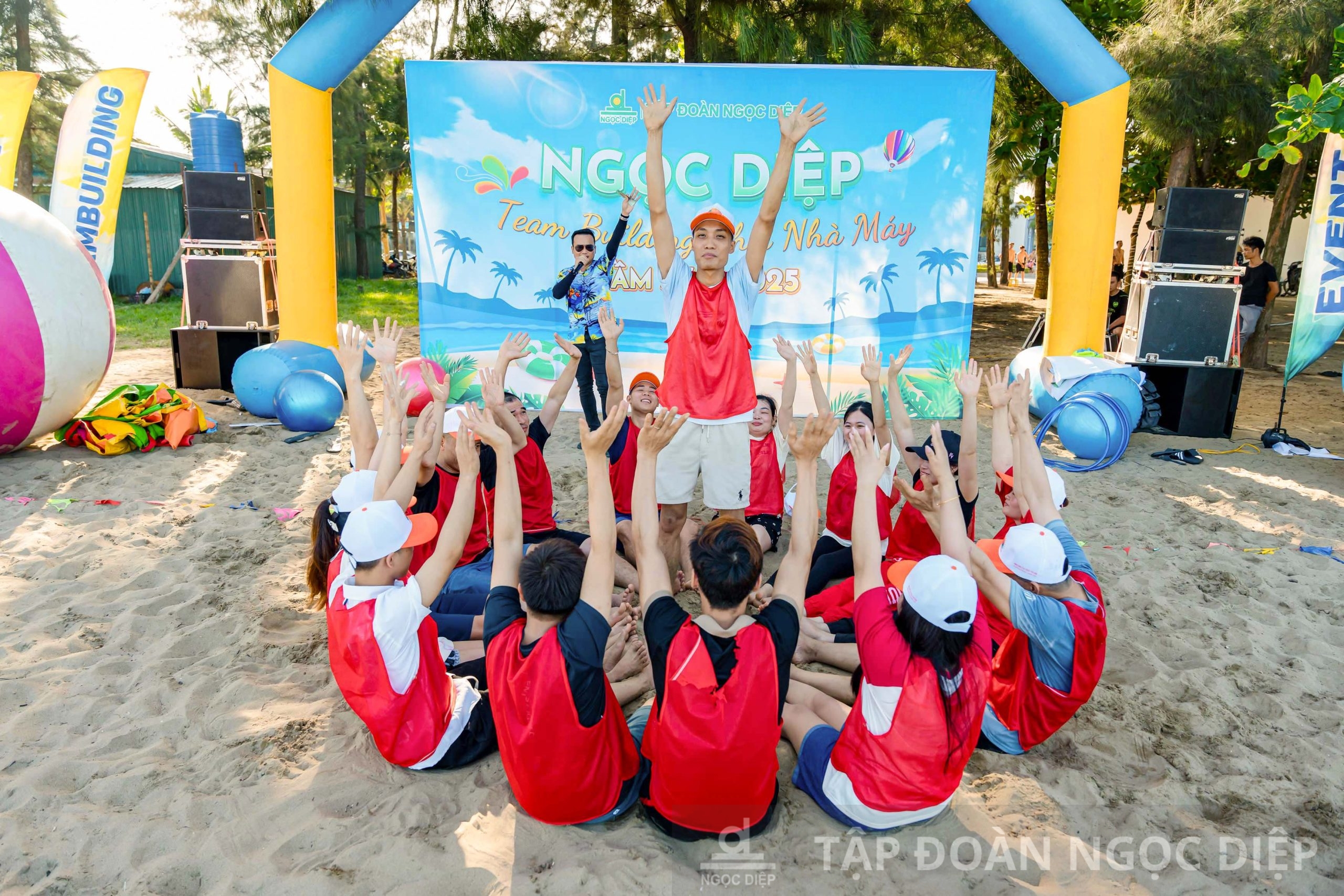 Tập đoàn Ngọc Diệp tổ chức team building du lịch Sầm Sơn 2025 cho khối Nhà máy