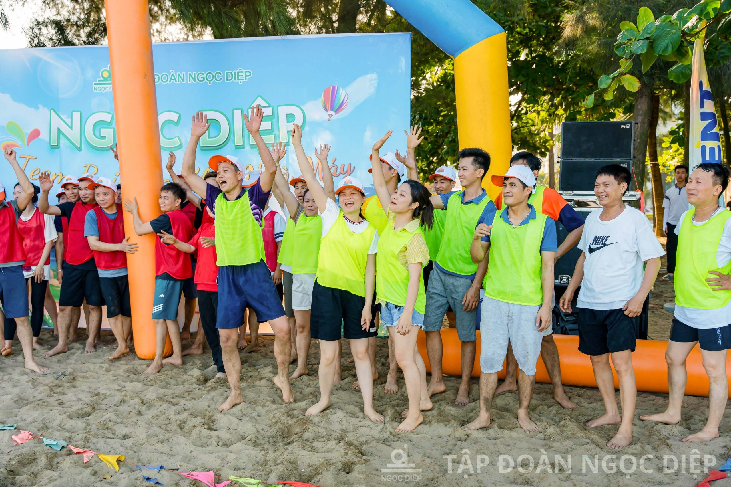 Tập đoàn Ngọc Diệp tổ chức team building du lịch Sầm Sơn 2025 cho khối Nhà máy