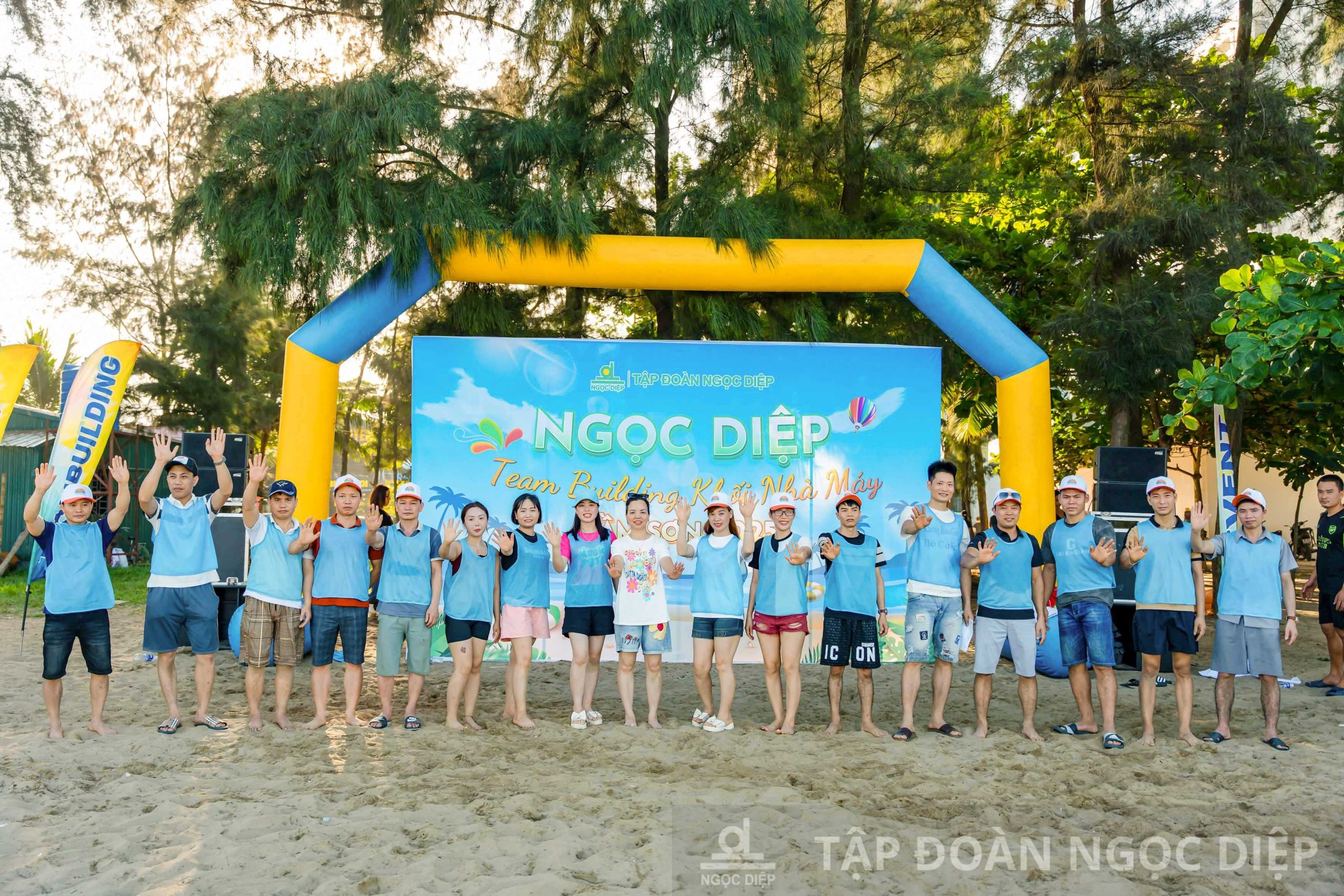 Tập đoàn Ngọc Diệp tổ chức team building du lịch Sầm Sơn 2025 cho khối Nhà máy