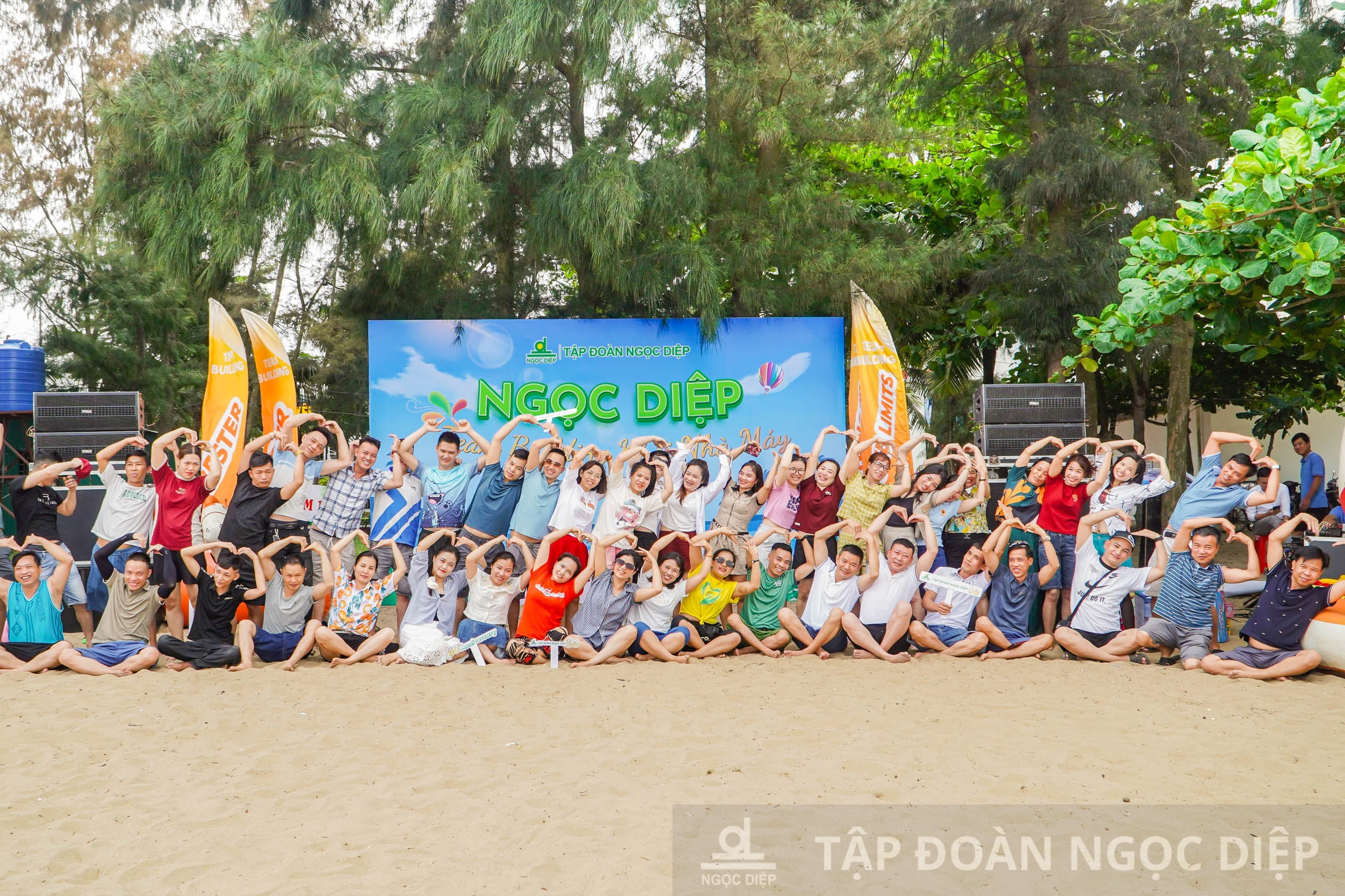 Tập đoàn Ngọc Diệp tổ chức team building du lịch Sầm Sơn 2025 cho khối Nhà máy