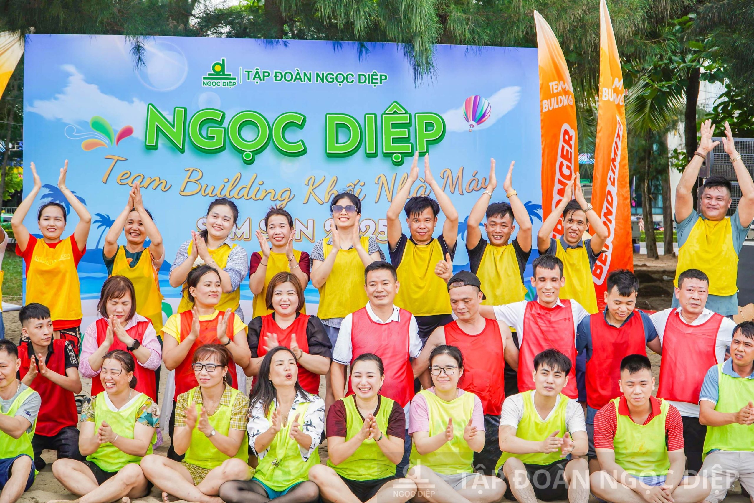 Tập đoàn Ngọc Diệp tổ chức team building du lịch Sầm Sơn 2025 cho khối Nhà máy