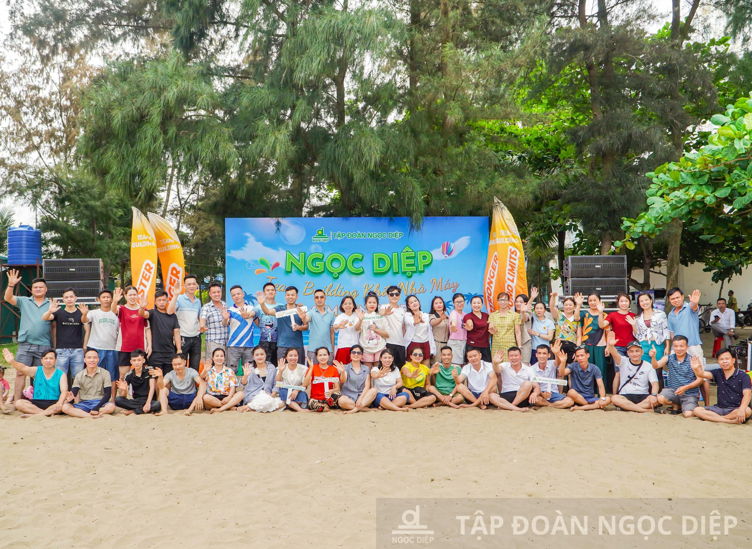 Tập đoàn Ngọc Diệp tổ chức team building du lịch Sầm Sơn 2025 cho khối Nhà máy