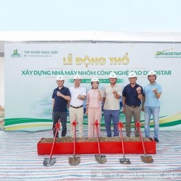 Lễ động thổ Dự án Nhà máy Nhôm chất lượng cao Dinostar
