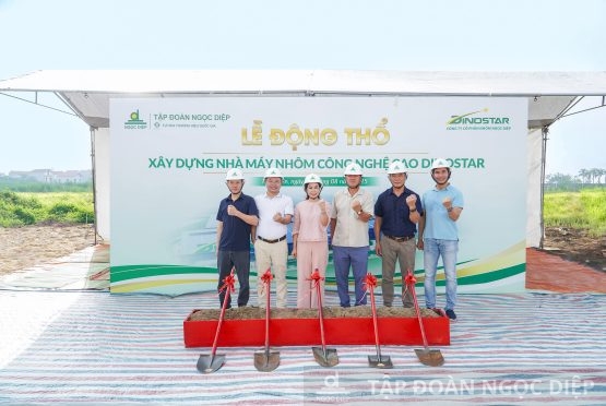 Lễ động thổ Dự án Nhà máy Nhôm chất lượng cao Dinostar