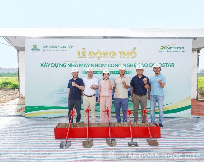 Lễ động thổ Dự án Nhà máy Nhôm chất lượng cao Dinostar