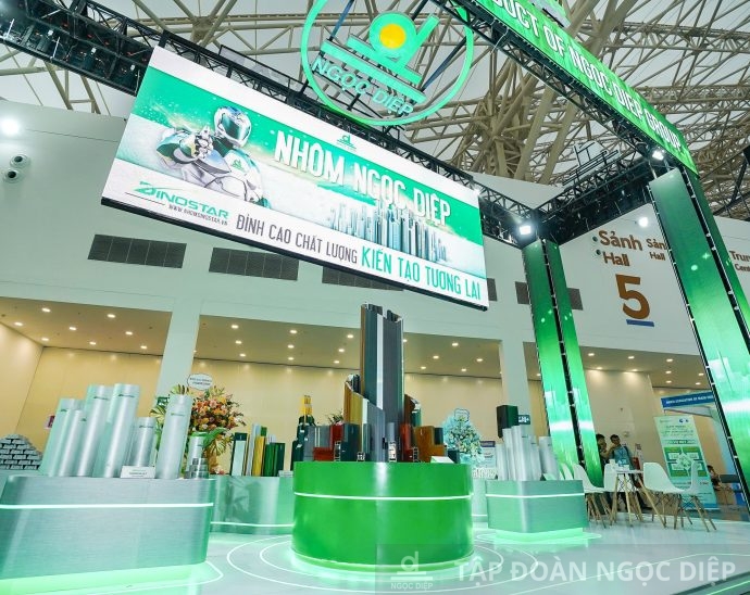 Dinostar Aluminium shines at FBC ASEAN 2025 – Affirming the pioneering position of Vietnam’s Aluminium Industry