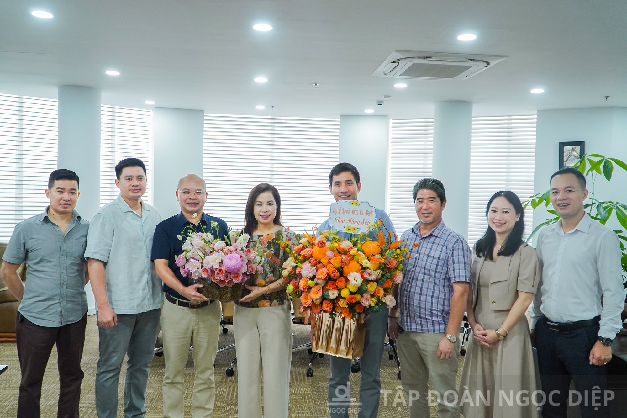 Tập đoàn Ngọc Diệp chào mừng ngày Doanh nhân Việt Nam 13/10