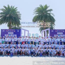 Nhôm DINOSTAR hân hạnh là nhà tài trợ vàng thường niên của giải Golf ngành Nhôm – Kính – Cửa toàn quốc 2025