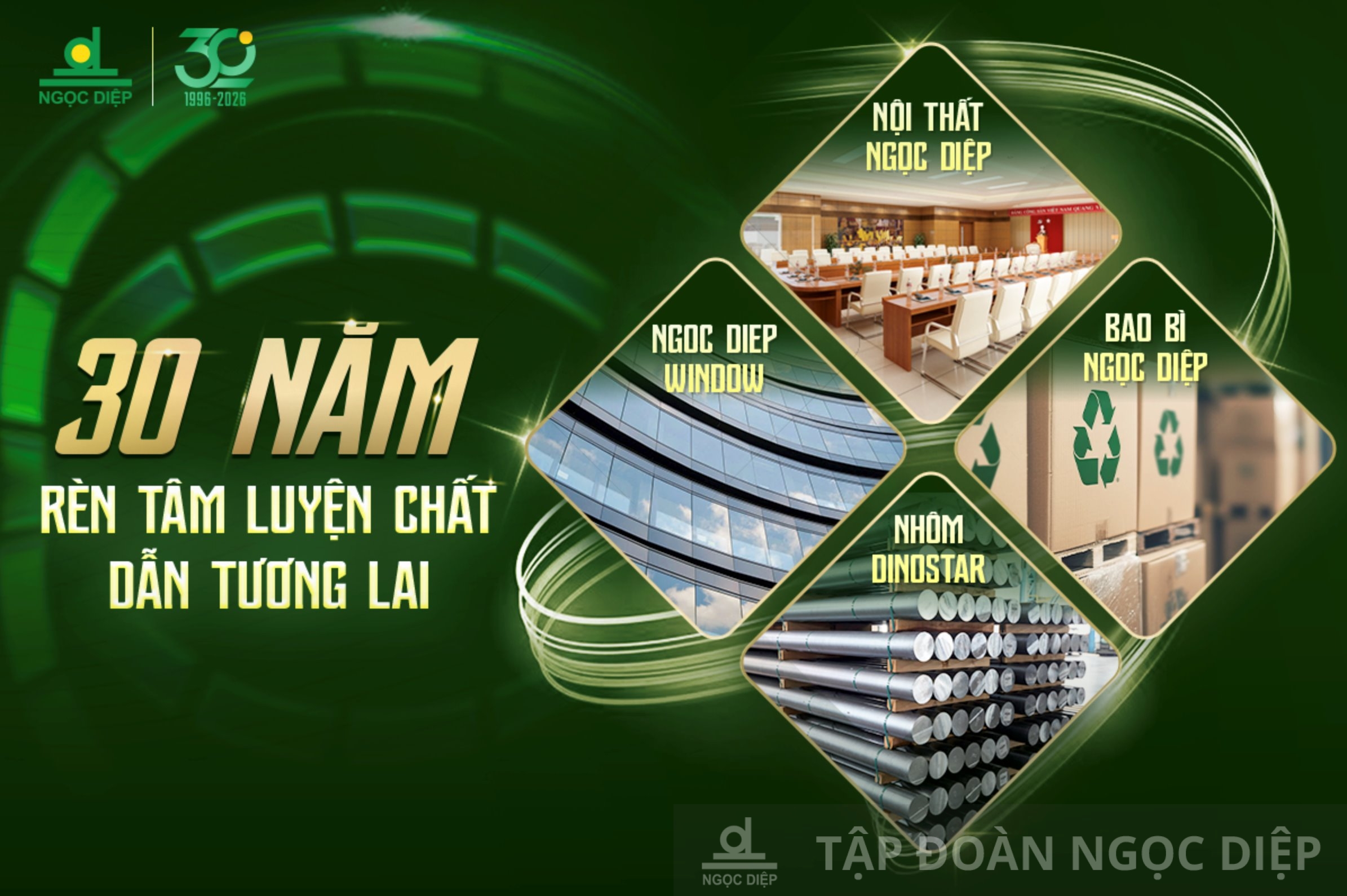 30 năm rèn tâm luyện chất dẫn tương lai