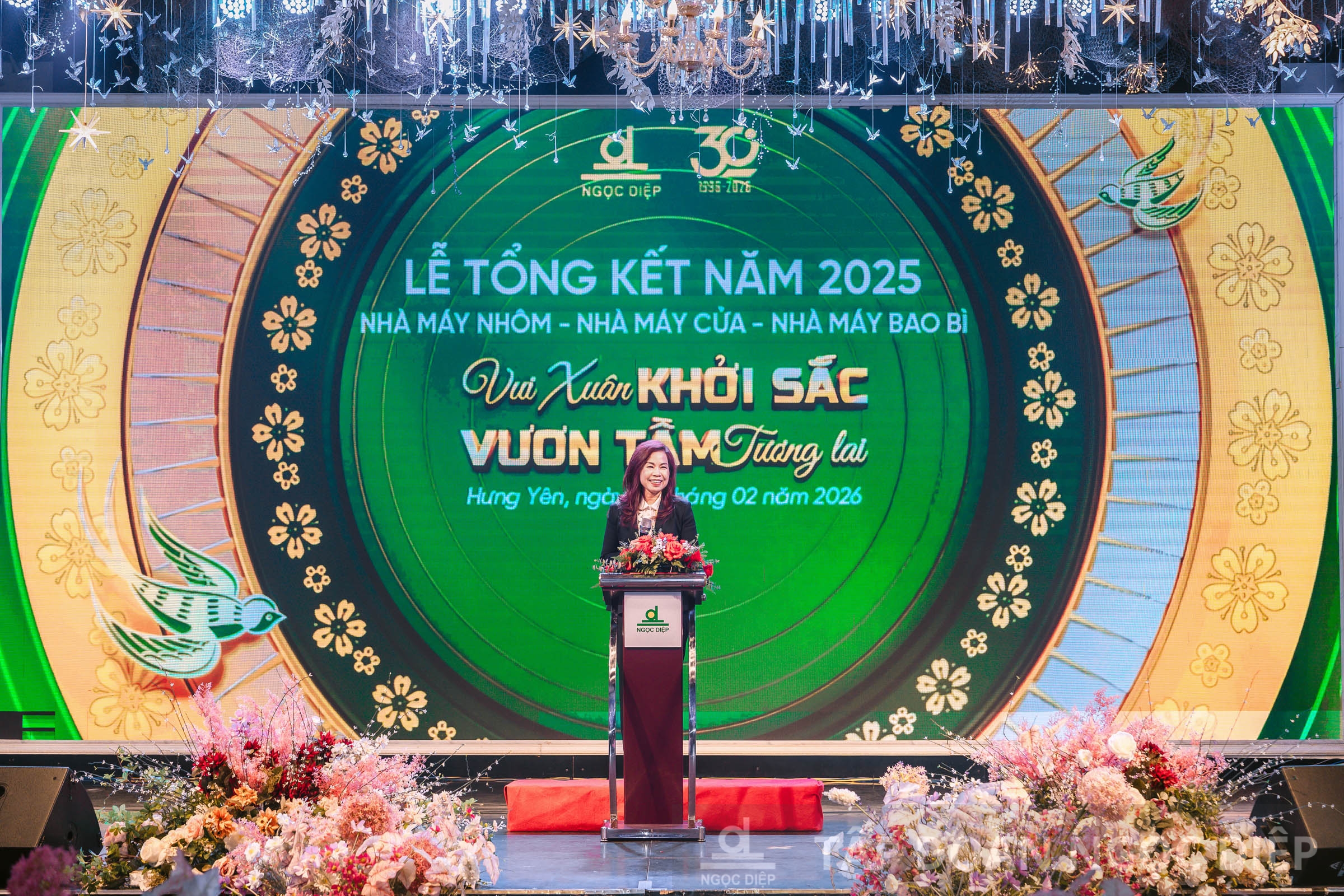 Lễ tổng kết và Tri ân CBCNV Thâm niên khối Nhà máy Khối Tập đoàn Ngọc Diệp