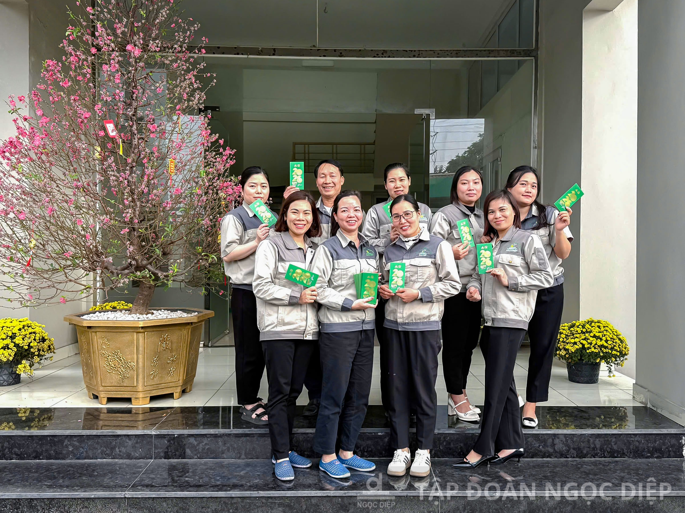 Khối nhà máy Tập đoàn Ngọc Diệp khai xuân Bính Ngọ 2026