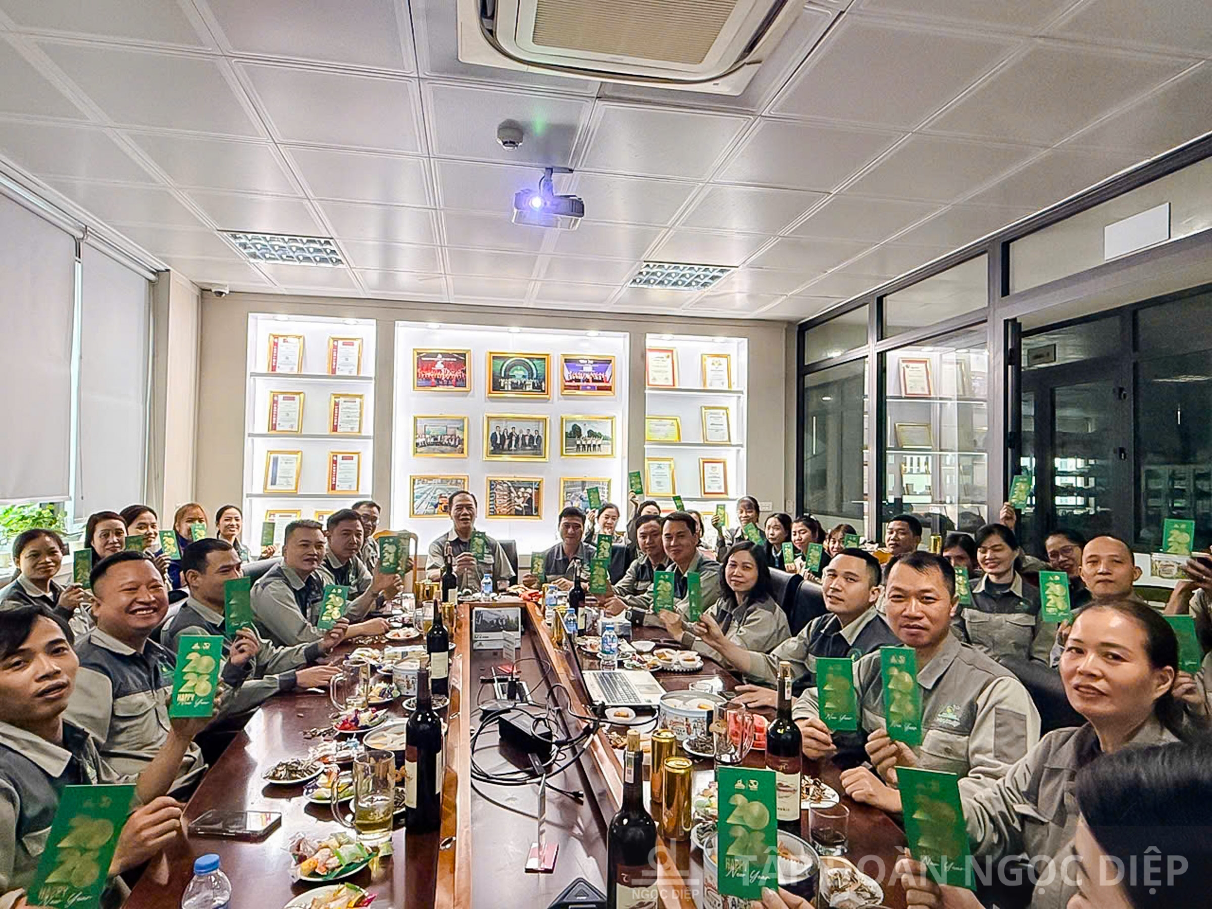 Khối nhà máy Tập đoàn Ngọc Diệp khai xuân Bính Ngọ 2026