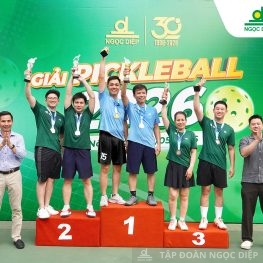 RỰC LỬA VỚI GIẢI PICKLEBALL NỘI BỘ NGỌC DIỆP 2026 – BÙNG NỔ TINH THẦN 30 NĂM