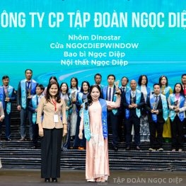 TẬP ĐOÀN NGỌC DIỆP LẦN THỨ 5 LIÊN TIẾP TỎA SÁNG TẠI LỄ CÔNG BỐ THƯƠNG HIỆU QUỐC GIA VIỆT NAM