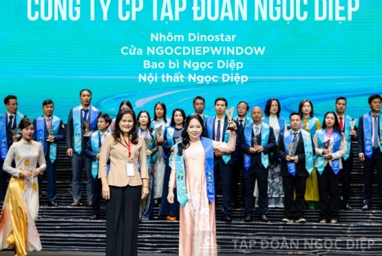 TẬP ĐOÀN NGỌC DIỆP LẦN THỨ 5 LIÊN TIẾP TỎA SÁNG TẠI LỄ CÔNG BỐ THƯƠNG HIỆU QUỐC GIA VIỆT NAM