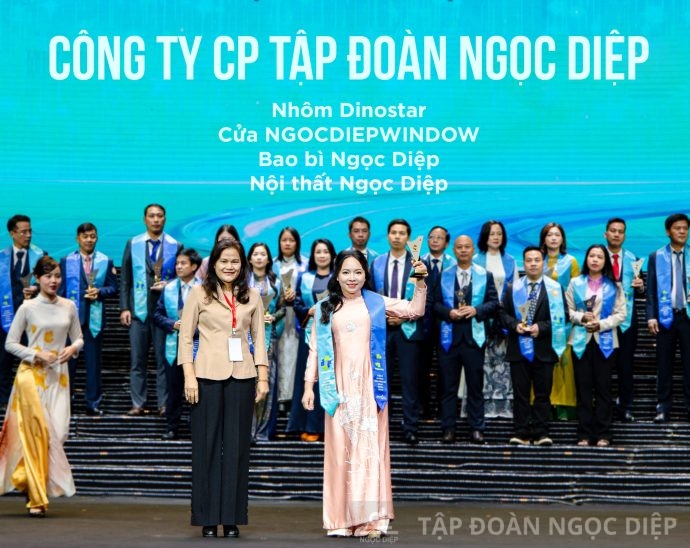 TẬP ĐOÀN NGỌC DIỆP LẦN THỨ 5 LIÊN TIẾP TỎA SÁNG TẠI LỄ CÔNG BỐ THƯƠNG HIỆU QUỐC GIA VIỆT NAM
